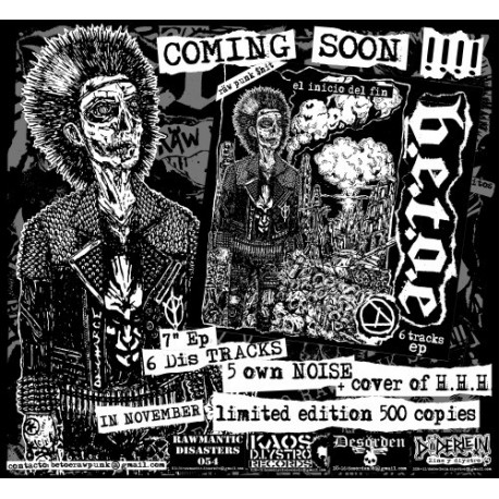 B.E.T.O.E - El inicio del fin - 7" B.E.T.O.E - El inicio del fin - 7"