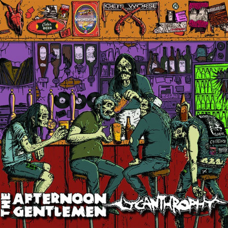 THE AFTERNOON GENTLEMEN // LYCANTHROPHY - coloured haze split 10" THE AFTERNOON GENTLEMEN // LYCANTHROPHY - coloured haze split 10"