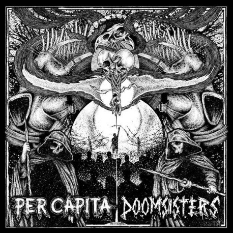 DOOMSISTERS // PER CAPITA - split 7" DOOMSISTERS // PER CAPITA - split 7"