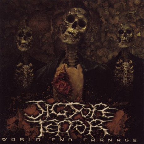 JIGSORE TERROR - World End Carnage - 12" JIGSORE TERROR - World End Carnage - 12"