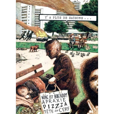 PIZZZA // NUNC EST BIBENDUM // APRAXIE // TÊTE DE CERF - split CD PIZZZA // NUNC EST BIBENDUM // APRAXIE // TÊTE DE CERF - split CD