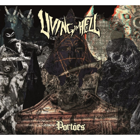 LIVING IN HELL - Portoes 7" LIVING IN HELL - Portoes 7"