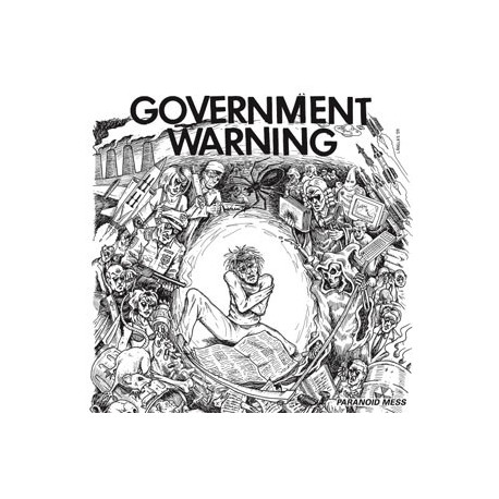GOVERNMENT WARNING - Paranoid mess 12" GOVERNMENT WARNING - Paranoid mess 12"
