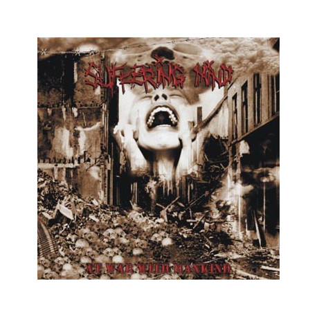 SUFFERING MIND At war with mankind 10" SUFFERING MIND At war with mankind 10"