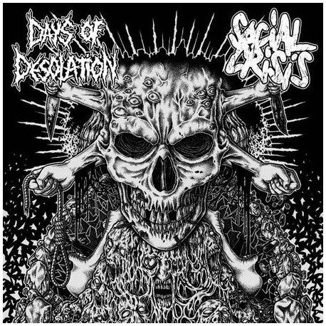 DAYS OF DESOLATION // SOCIAL CRISIS - split 7"	