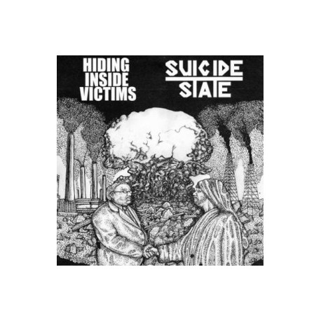 HIDING INSIDE VICTIMS // SUICIDE STATE - split 7"