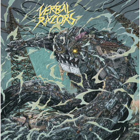 VERBAL RAZORS - By thunder and lightning - 12"LP Gatefold