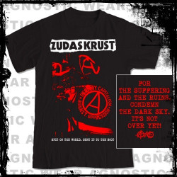 ZUDAS KRUST - Spit On The World, Sent It To The Soot  tee-shirt