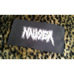 NAUSEA (logo) - patch